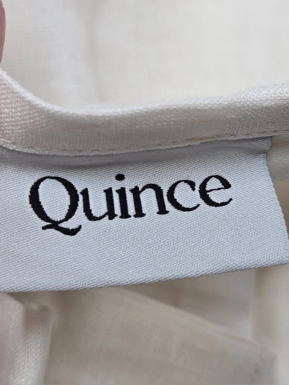 NWT QUINCE Set Of 2 48x96 European Linen Curtains Cream 0433